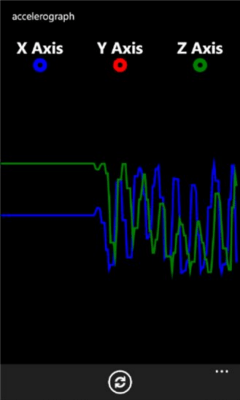 Скриншот приложения Accelerograph - №5