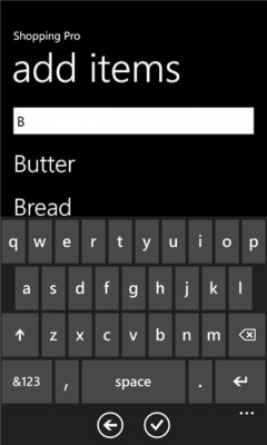 Скриншот приложения Shopping Pro - №3