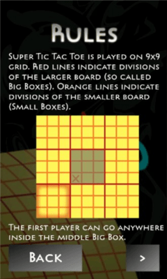 Скриншот приложения Super Tic Tac Toe - №3