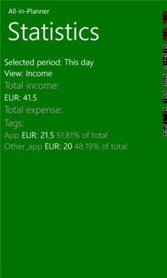 Скриншот приложения All-in-Planner Lite - №5