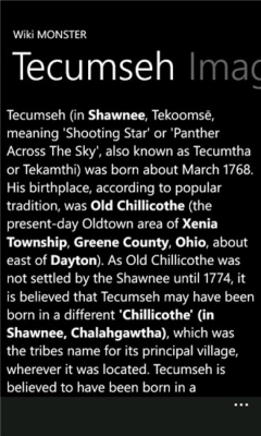 Скриншот приложения Wiki MONSTER - №3