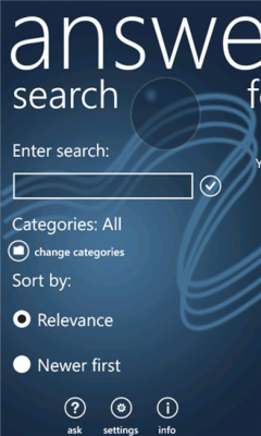 Скриншот приложения Answers Search - №1