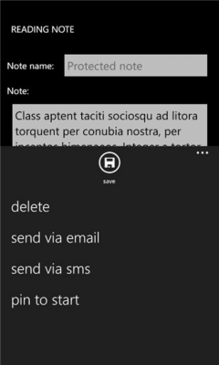 Скриншот приложения Safe Note - №3