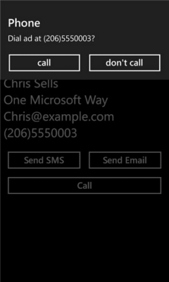 Скриншот приложения Contact Actions - №5