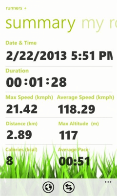 Скриншот приложения Runners + - №5