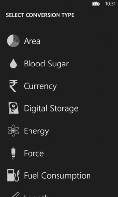 Скриншот приложения All In 1 Converter - №8