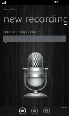 Скриншот приложения Voice Scrap - №1