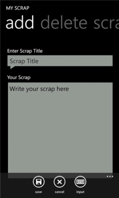 Скриншот приложения My Scrap - №7