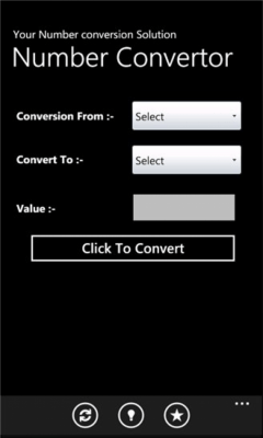 Скриншот приложения Number Convertor - №2