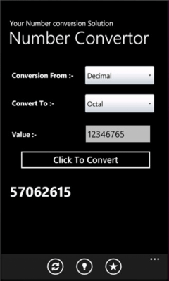 Скриншот приложения Number Convertor - №6