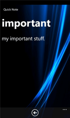 Скриншот приложения Quick Notes - №3