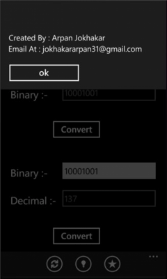 Скриншот приложения Binary Convertor - №4