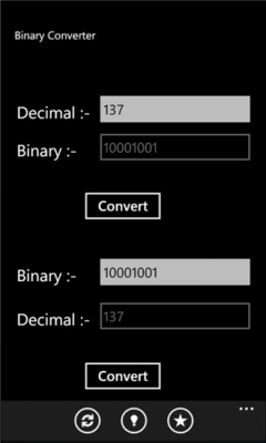 Скриншот приложения Binary Convertor - №8