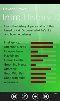 Скриншот приложения Cat Breed Selector Free - №3