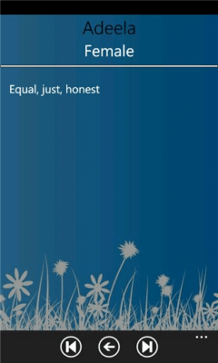 Скриншот приложения Muslim Names - №3