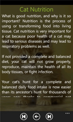 Скриншот приложения Cats Care Tips - №2