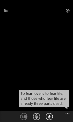 Скриншот приложения Romantic Quotes - №3