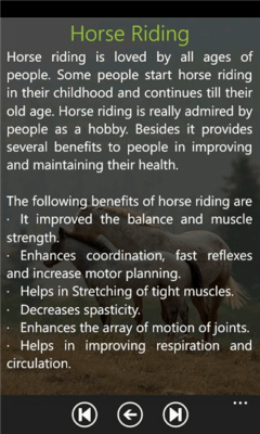 Скриншот приложения Horse Care Tips - №3