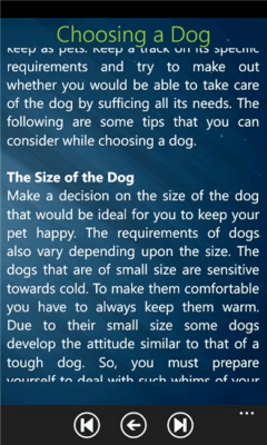 Скриншот приложения Dog Care Tips - №6