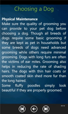 Скриншот приложения Dog Care Tips - №7