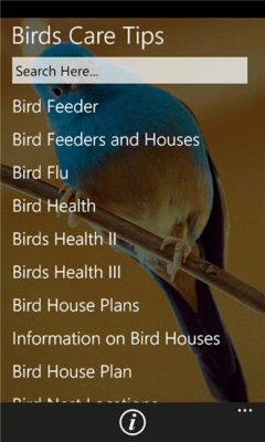 Скриншот приложения Birds Care Tips - №2
