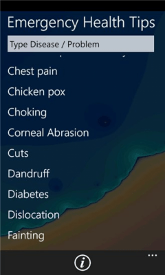 Скриншот приложения Emergency Health Tips - №3