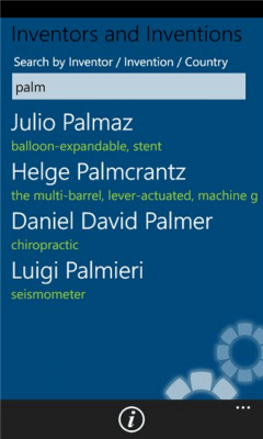 Скриншот приложения Inventors and Inventions - №3