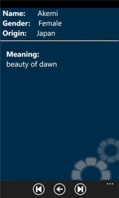 Скриншот приложения Asian &amp; Pacific Names - №3