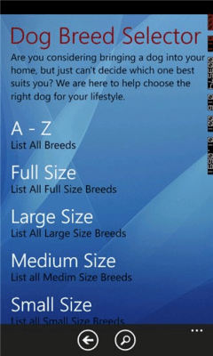 Скриншот приложения Dog Breed Selector Free - №4