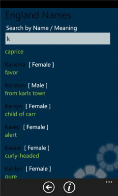 Скриншот приложения Europe and Russia Names - №6