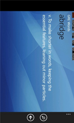 Скриншот приложения GRE Words - №3