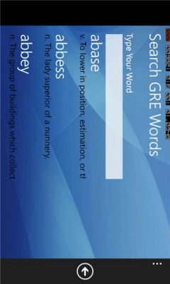 Скриншот приложения GRE Words - №4