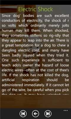 Скриншот приложения Dogs First Aid - №3