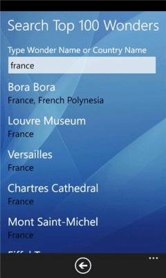 Скриншот приложения Top 100 Wonders Free - №6