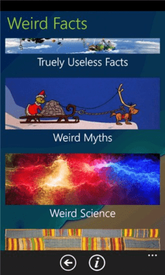 Скриншот приложения Weird - №3