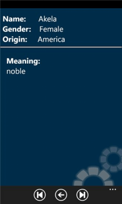 Скриншот приложения American Names - №3