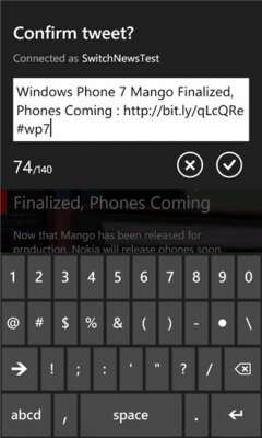 Скриншот приложения SwitchNews - №6