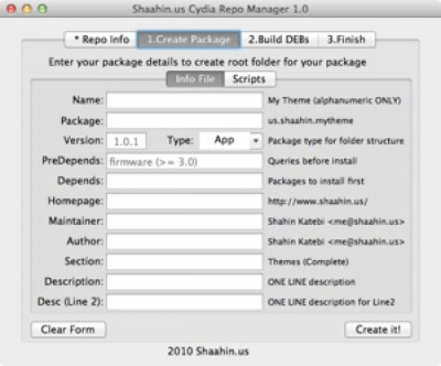 Скриншот приложения Sh Cydia Debian Repo Manager - №1