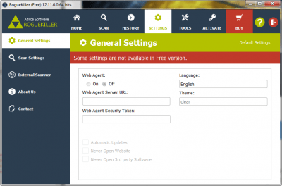 Скриншот приложения RogueKiller - №3