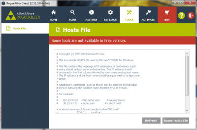 Скриншот приложения RogueKiller - №5