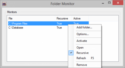 Скриншот приложения Folder Monitor - №1