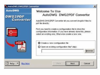 Скриншот приложения AutoDWG DWG to PDF Converter 2013 - №1