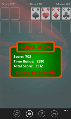 Скриншот приложения Супер Пасьянс - №3