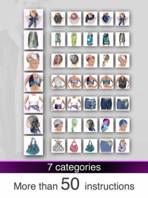 Скриншот приложения Как завязать шарф - №3