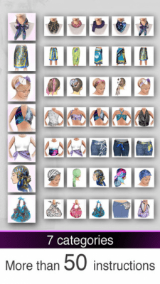 Скриншот приложения Как завязать шарф - №7