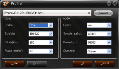 Скриншот приложения Aunsoft Video Converter - №4