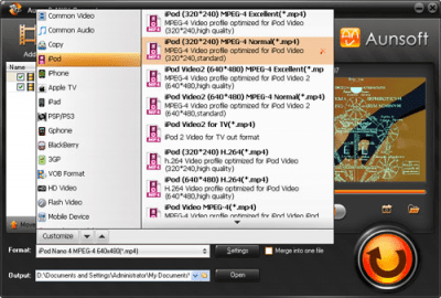 Скриншот приложения Aunsoft MKV Converter - №3