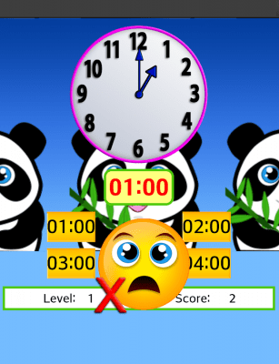 Скриншот приложения Clock Games for Kids - №4