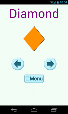 Скриншот приложения learn shapes for kids - №1