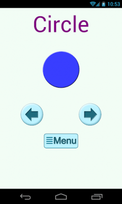 Скриншот приложения learn shapes for kids - №4